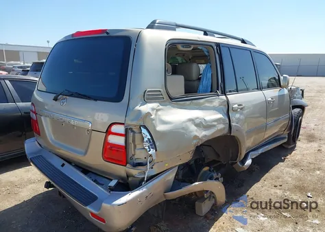 2003 Toyota Land Cruiser z USA, uszkodzony, nr VIN JTEHT05J632048764